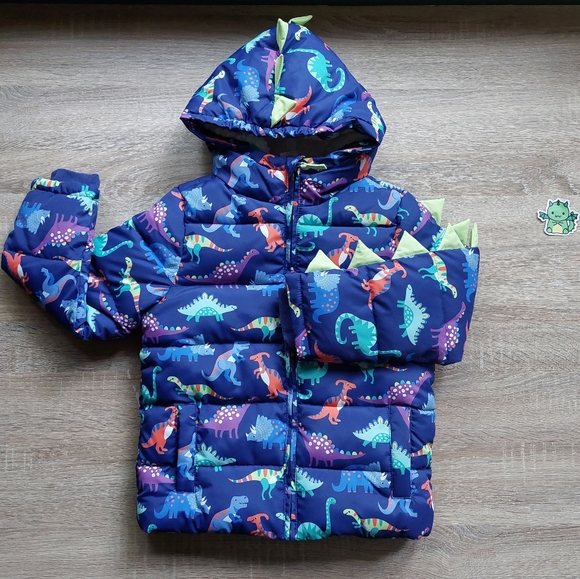 Nwt Gymboree dino coat size 7 - Picture 15 of 16